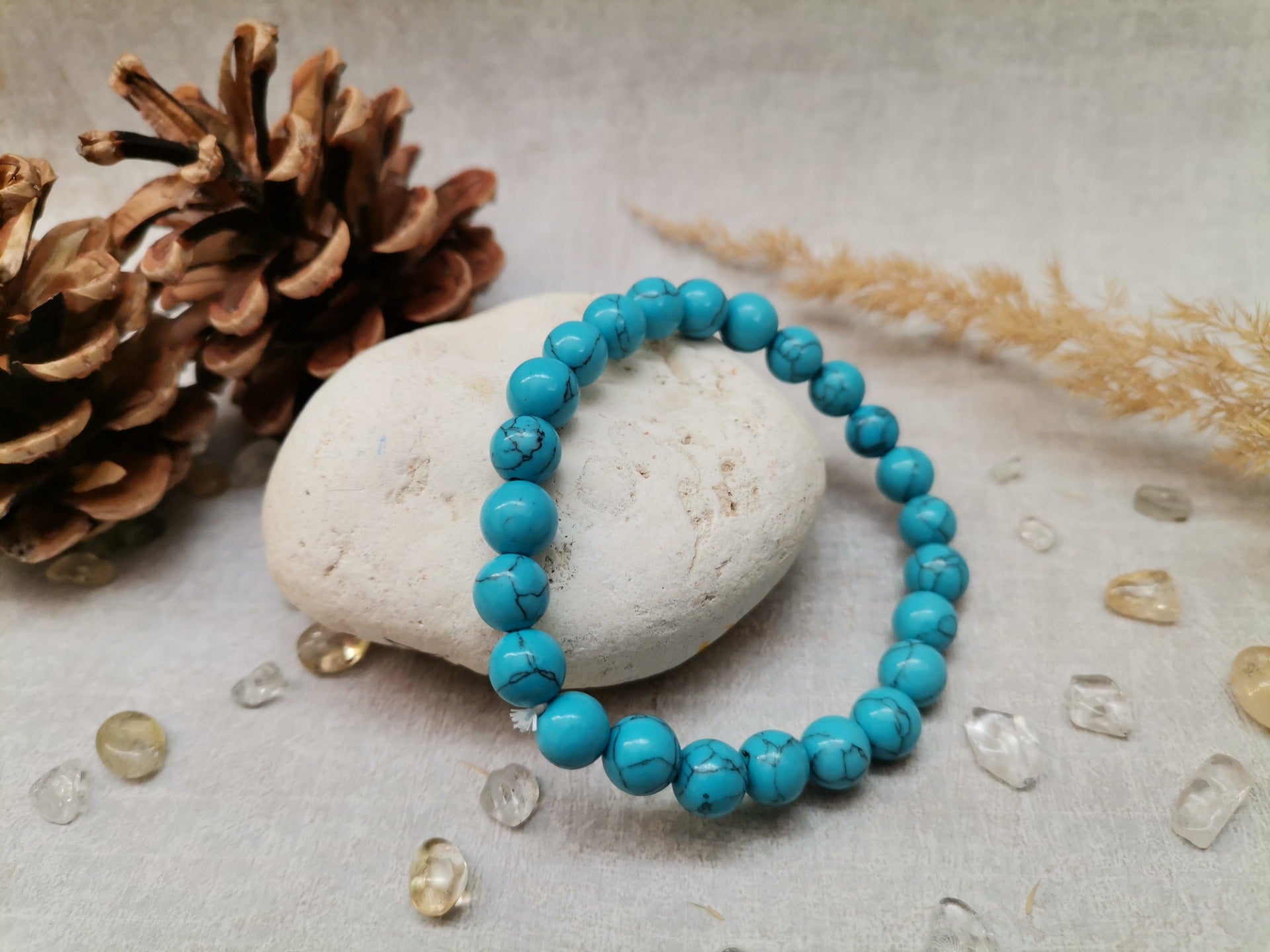 Náramek tyrkenit Ø 8 mm