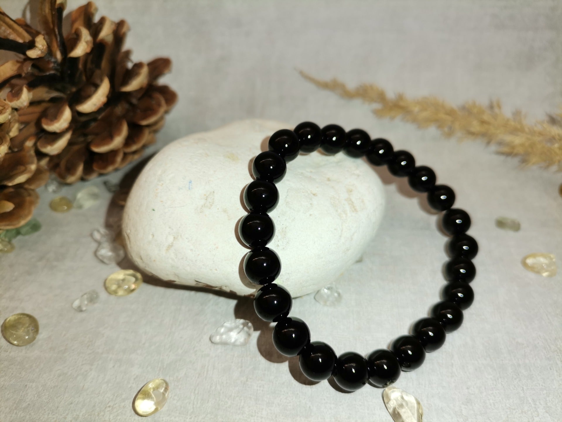 Onyx Ø 8mm Náramek
