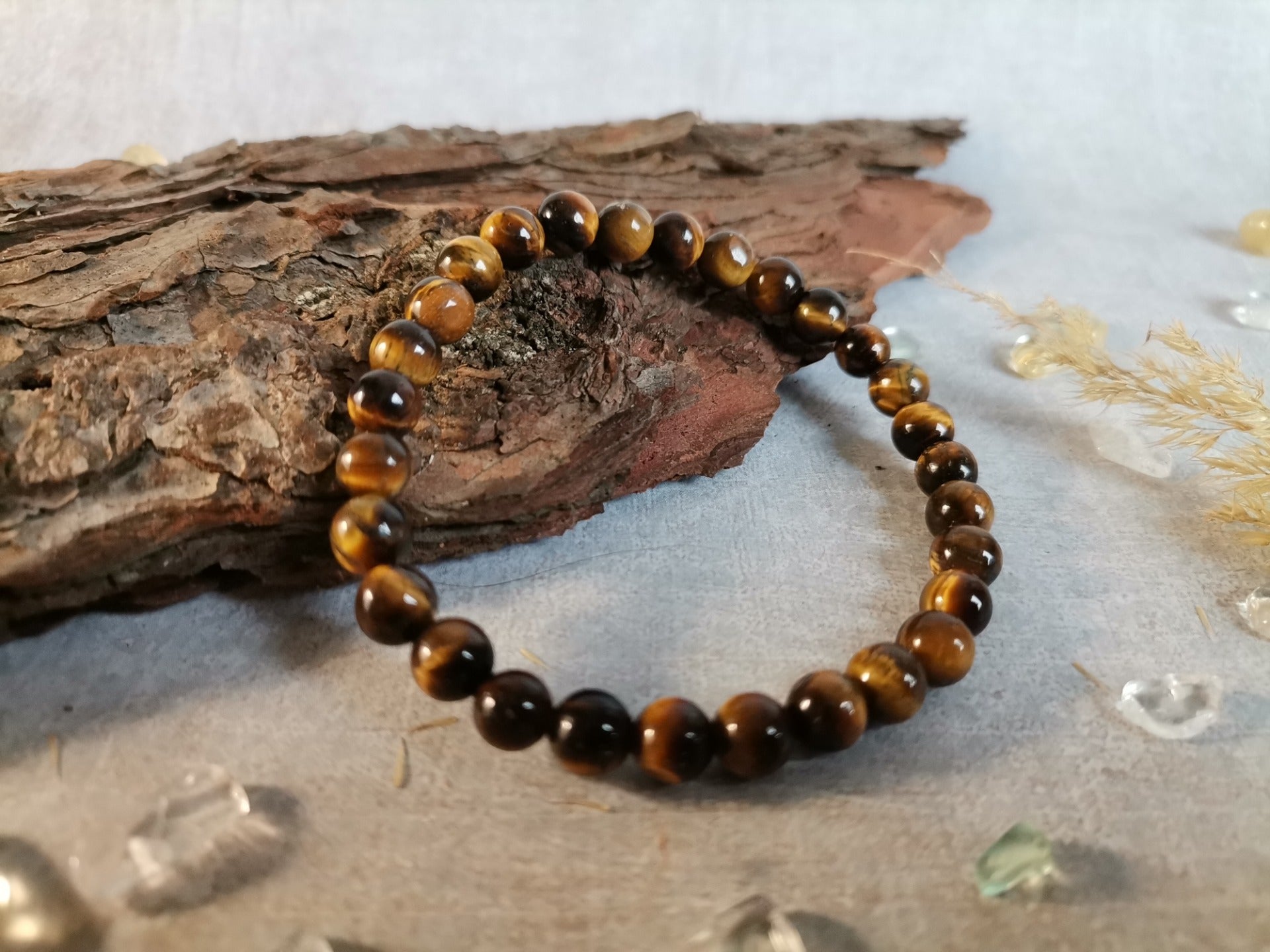 Tygří oko – náramek Ø 6 mm