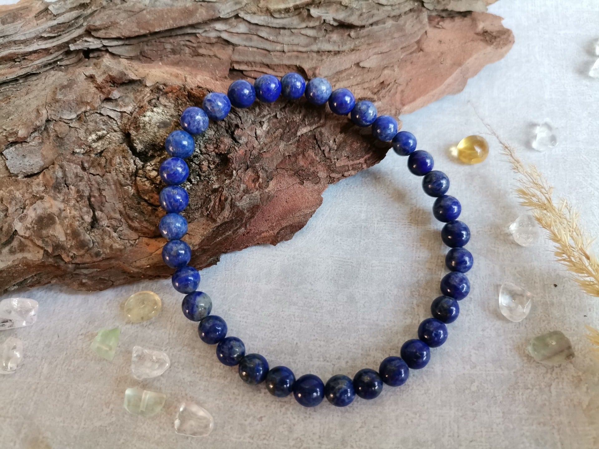 Lapis Lazuli 6mm Náramek