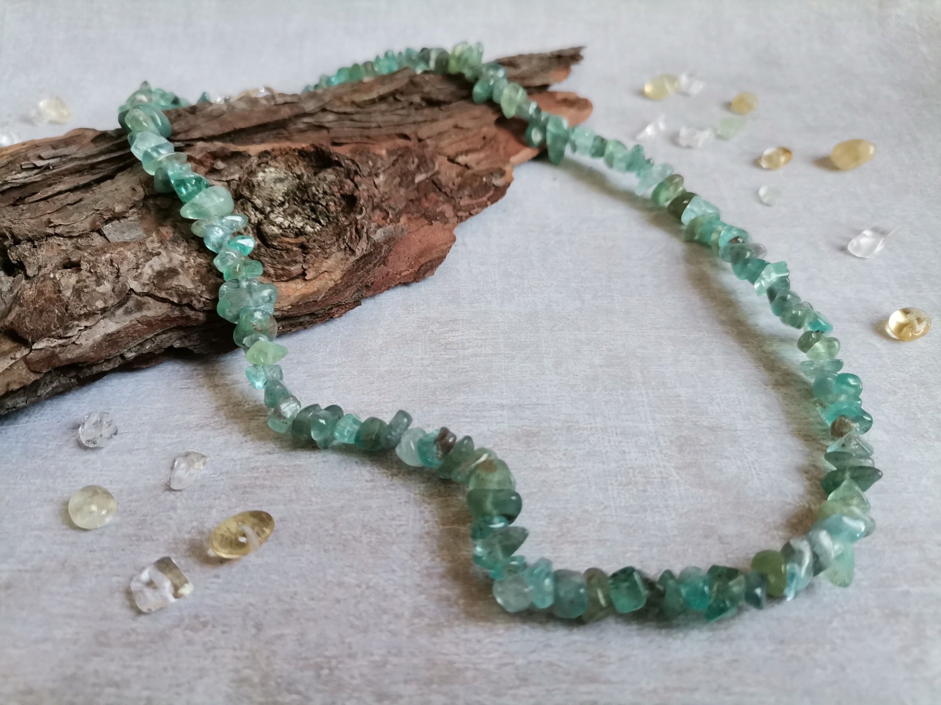 Apatit AA sekaný Náhrdelník