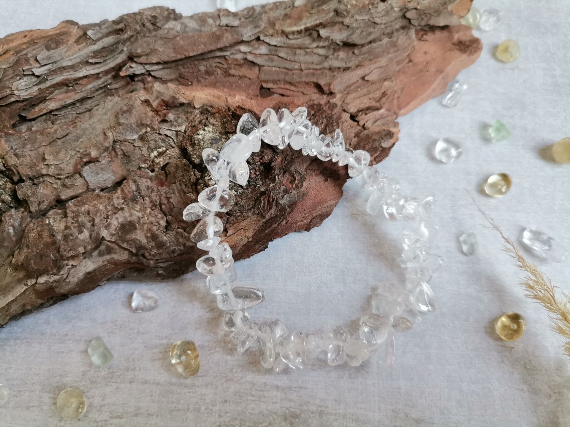 Crystal Chip Bracelet