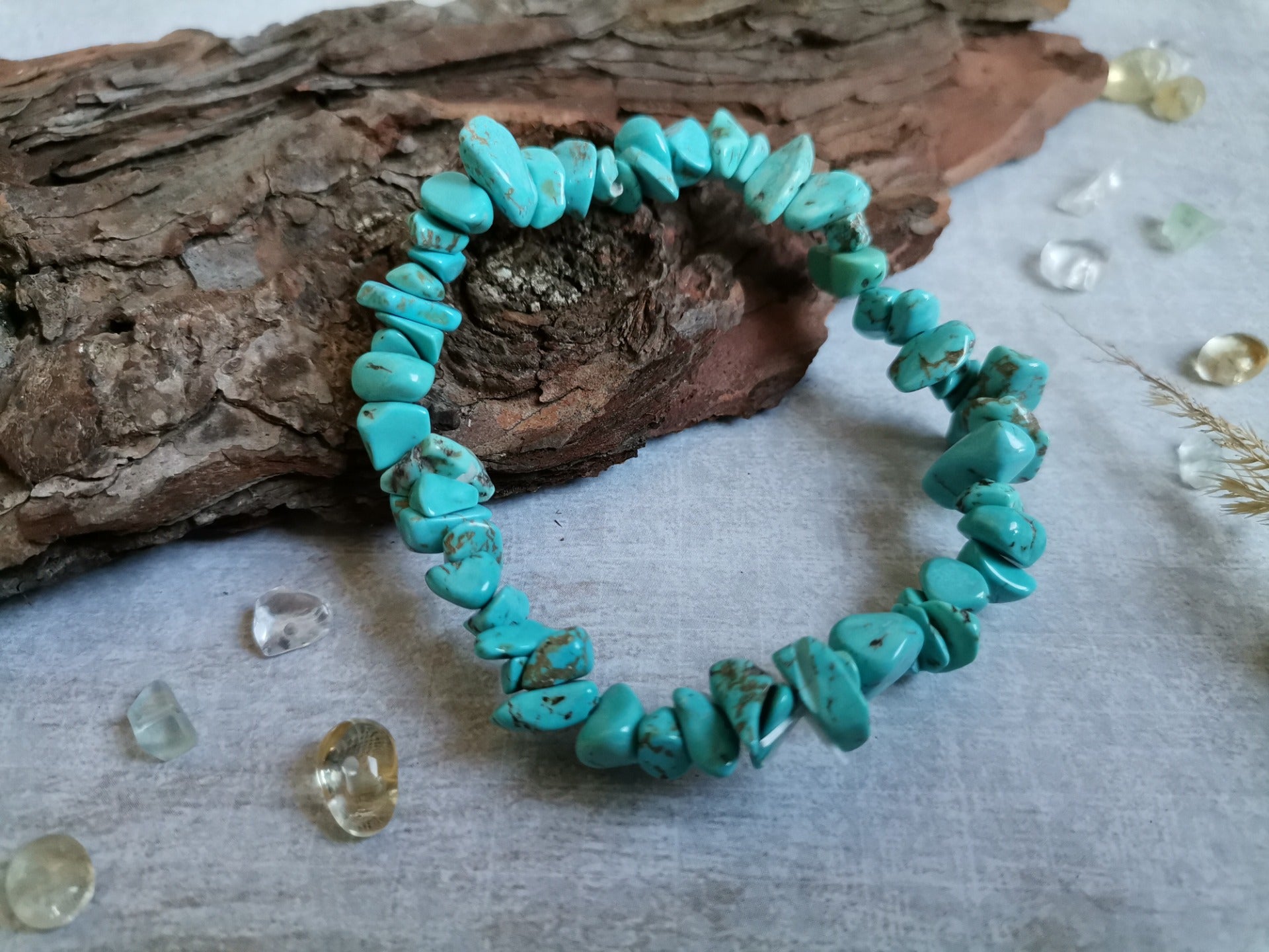 Tyrkenit sekaný náramek