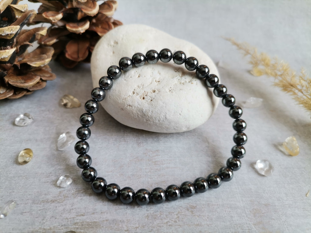 Men’s Hematite Ø 6 mm Bracelet