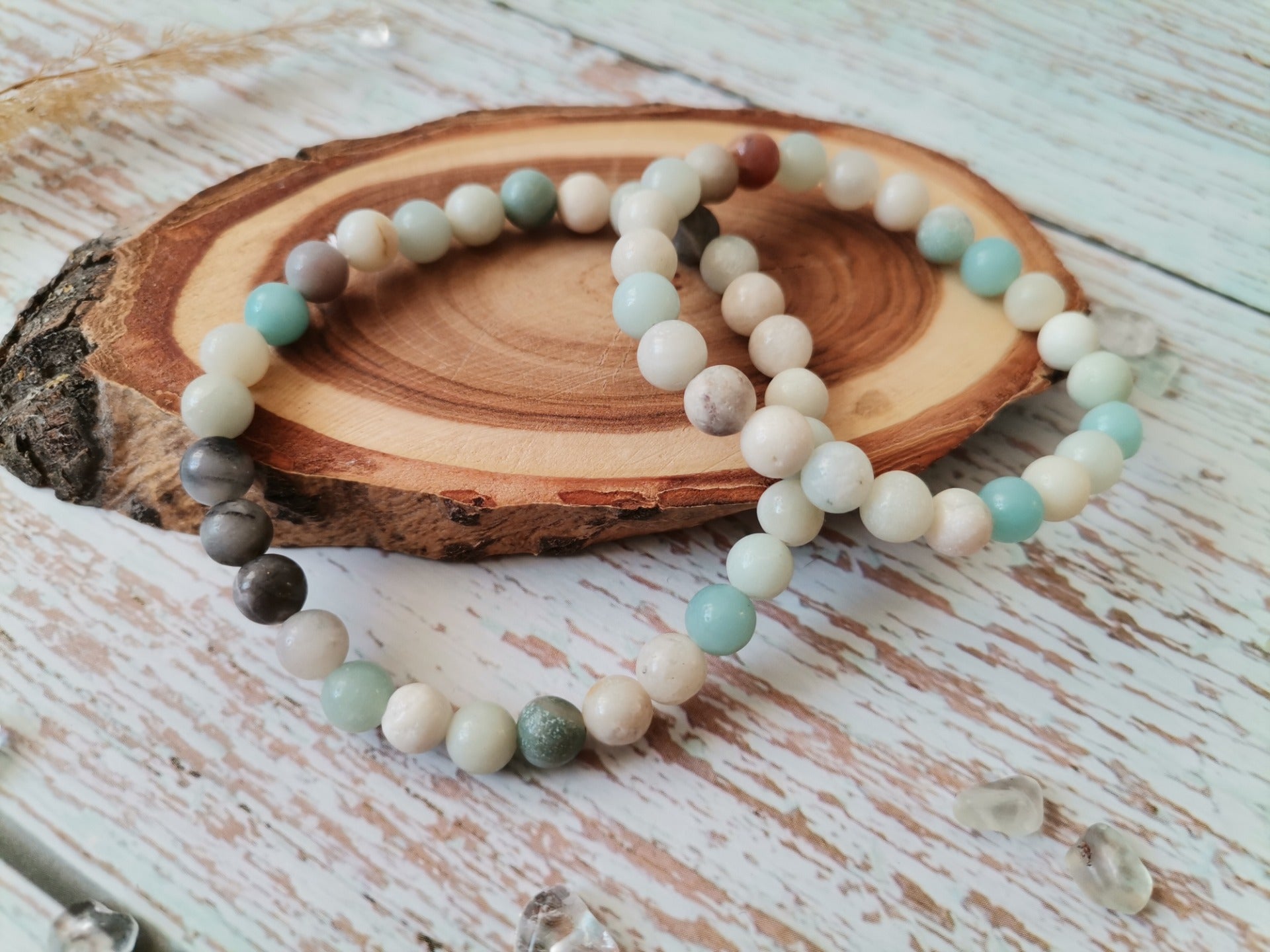 Máma & Já Amazonit náramky