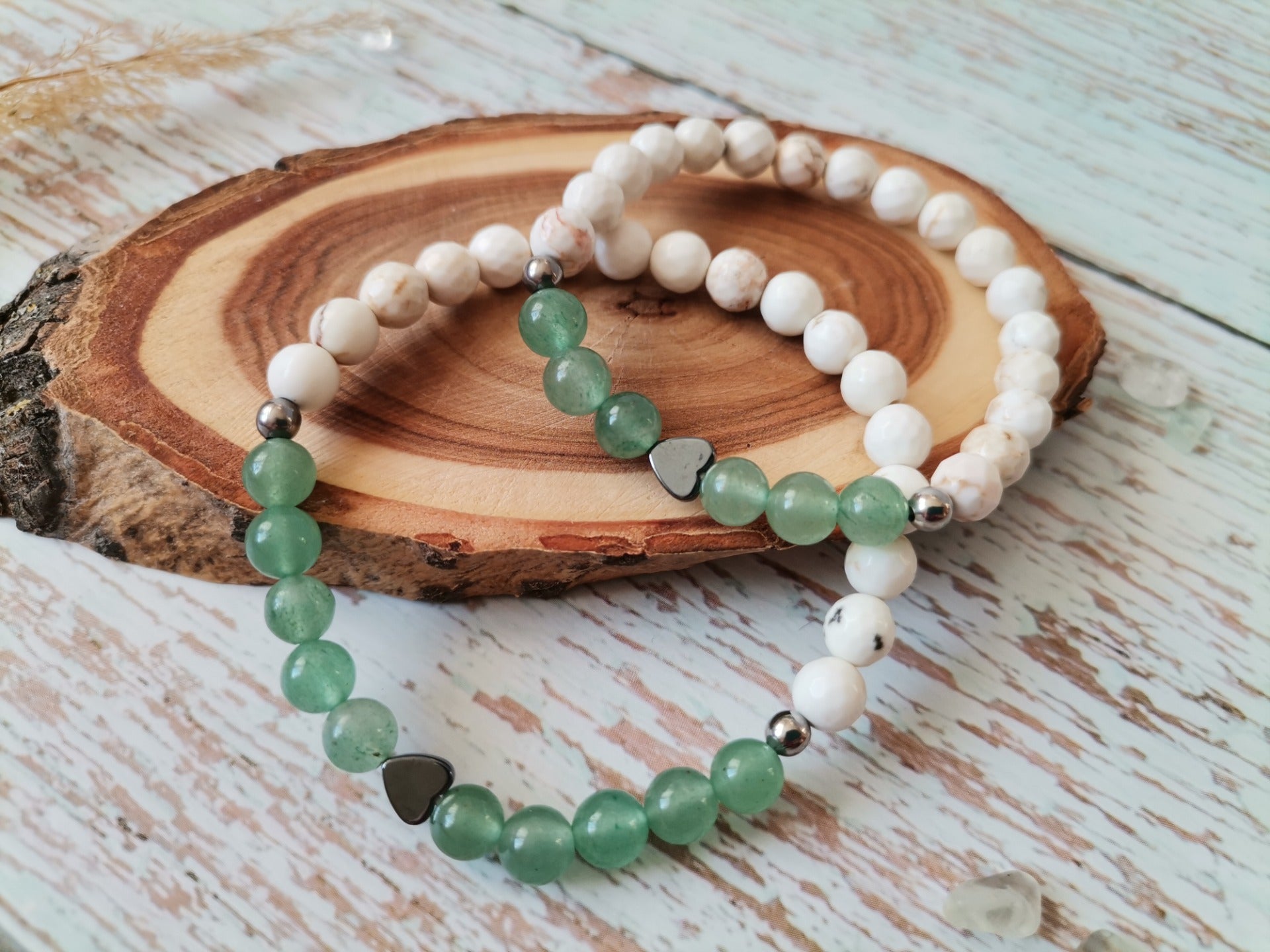 Máma & Já Avanturín - Magnezit náramky