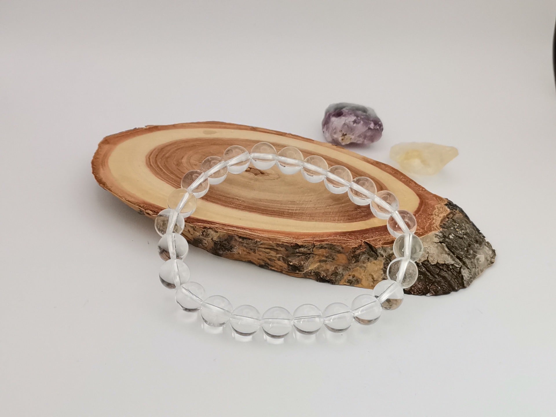 Náramek z křišťálu Ø 8 mm