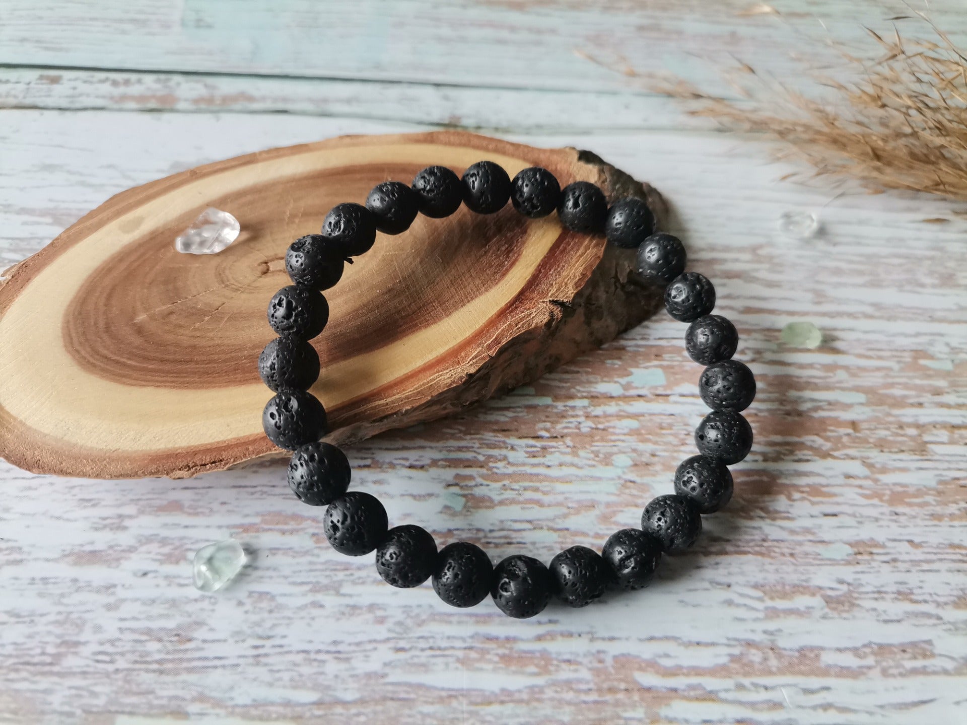 Pánský Náramek Ø 8mm Láva