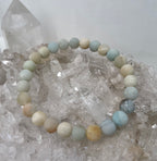 Amazonite Matte 8mm - Men's Bracelet