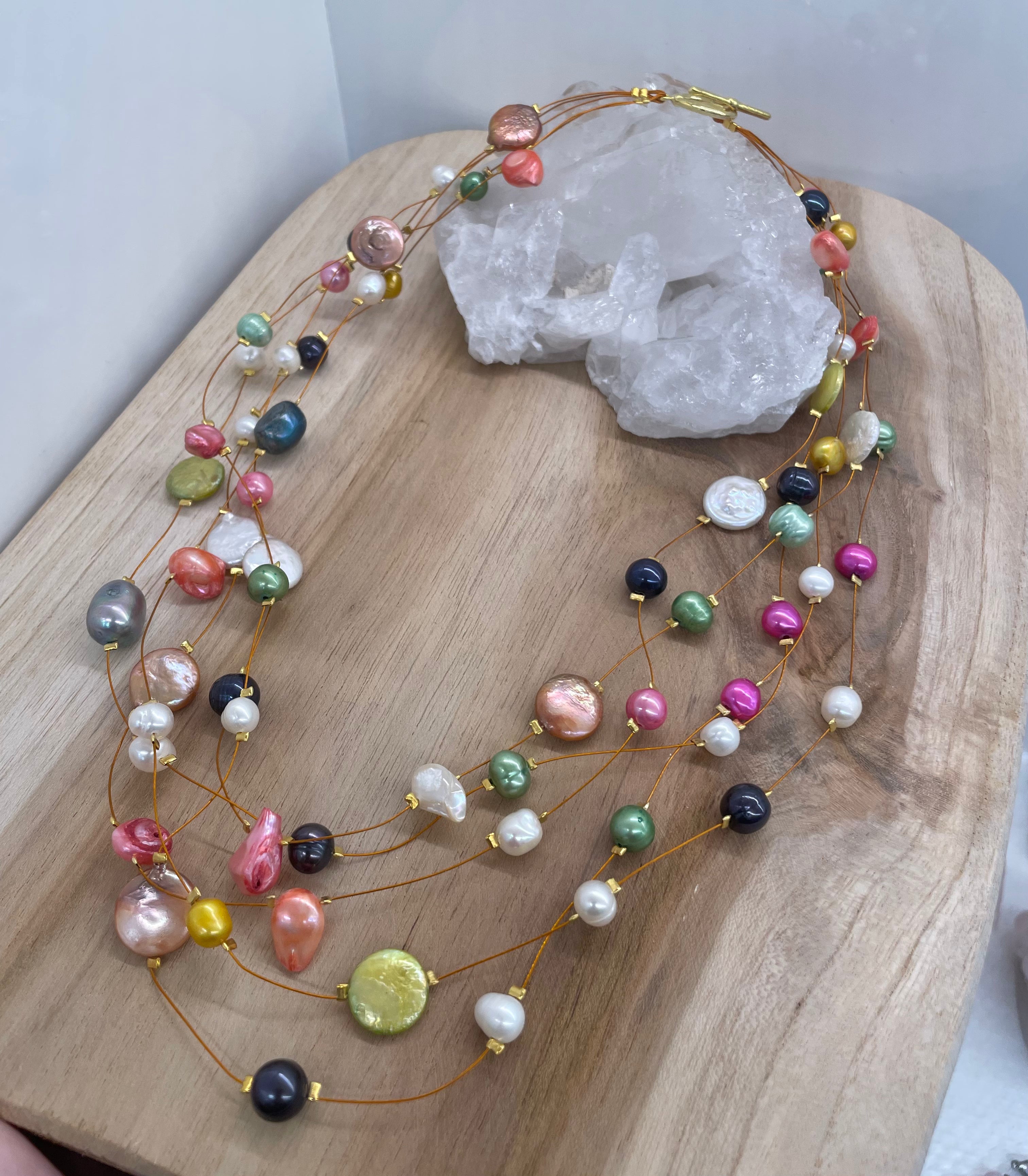 Pearl Mix Layered Necklace
