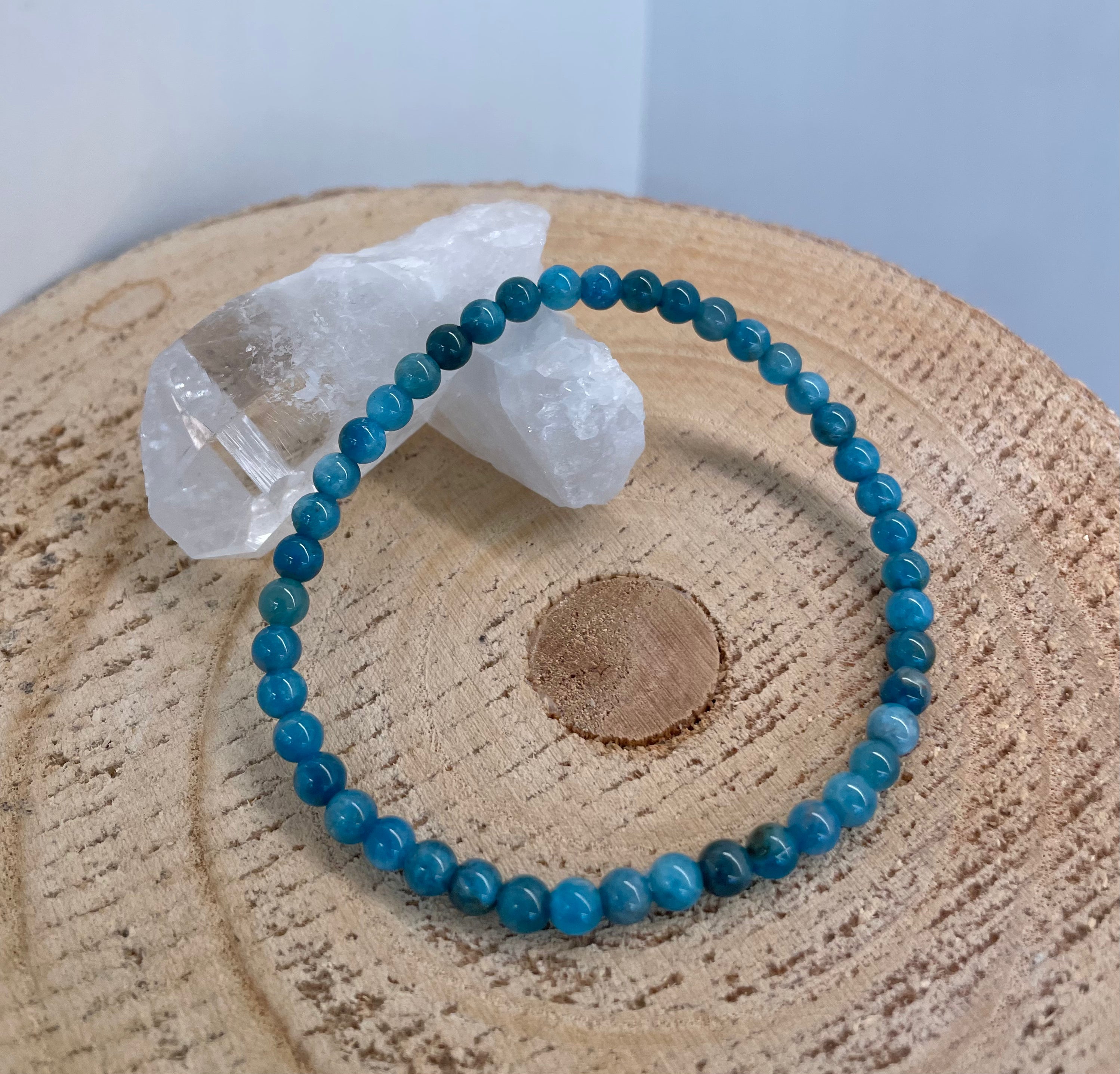 Apatite 4mm Bracelet