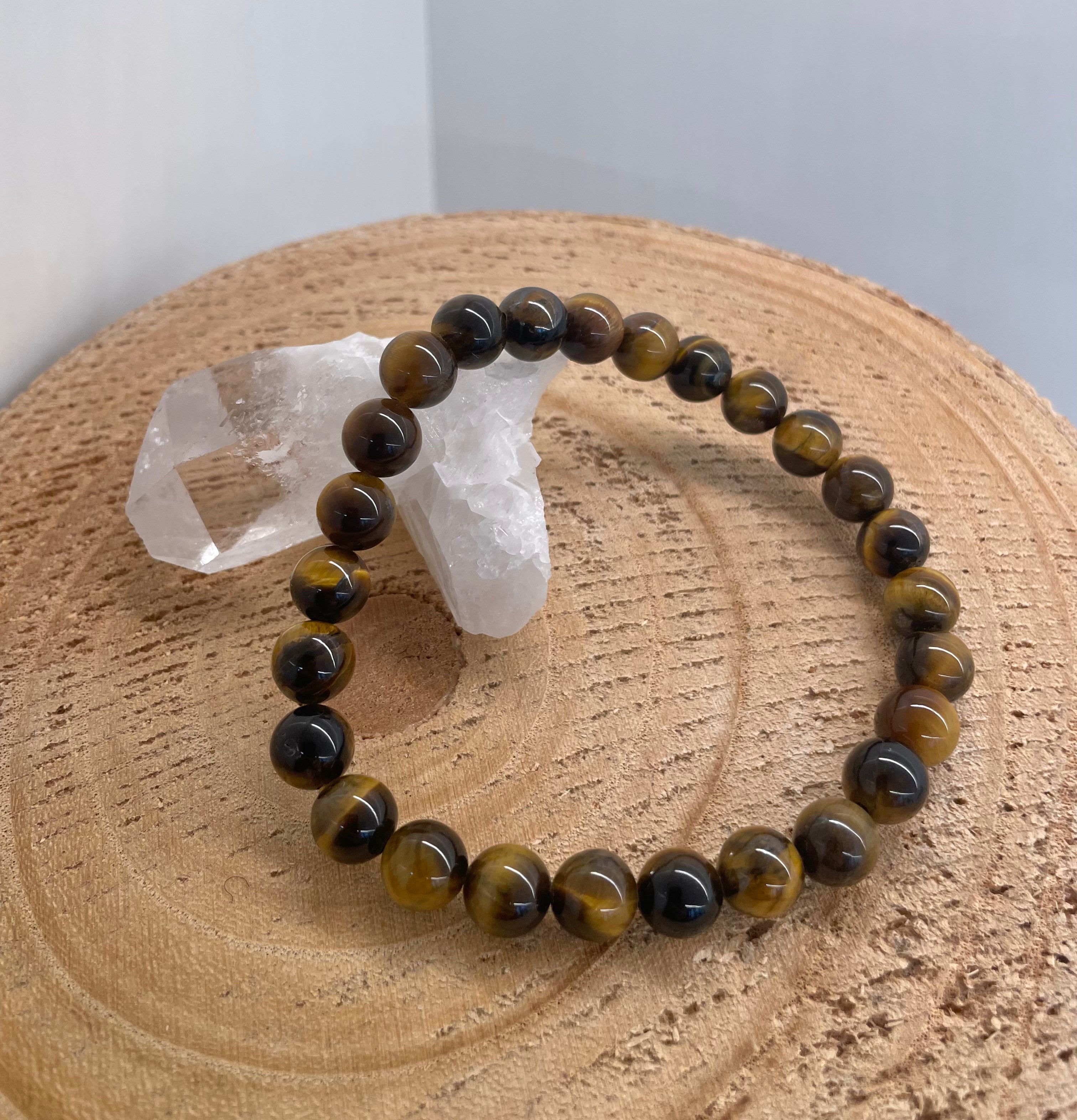 Tiger's Eye 8mm Men's Bracelet