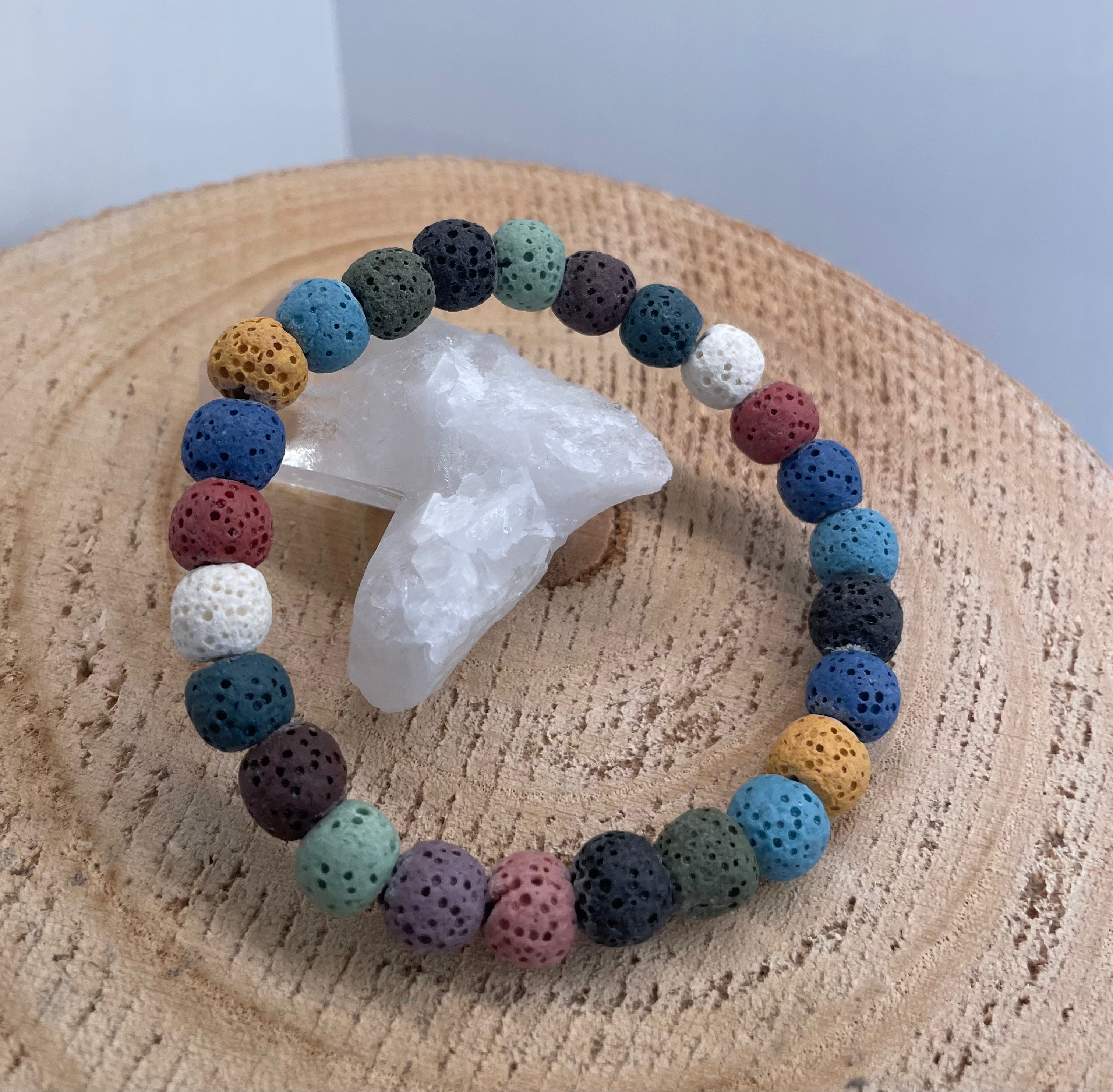 Men’s Lava Mix Ø 8 mm Bracelet