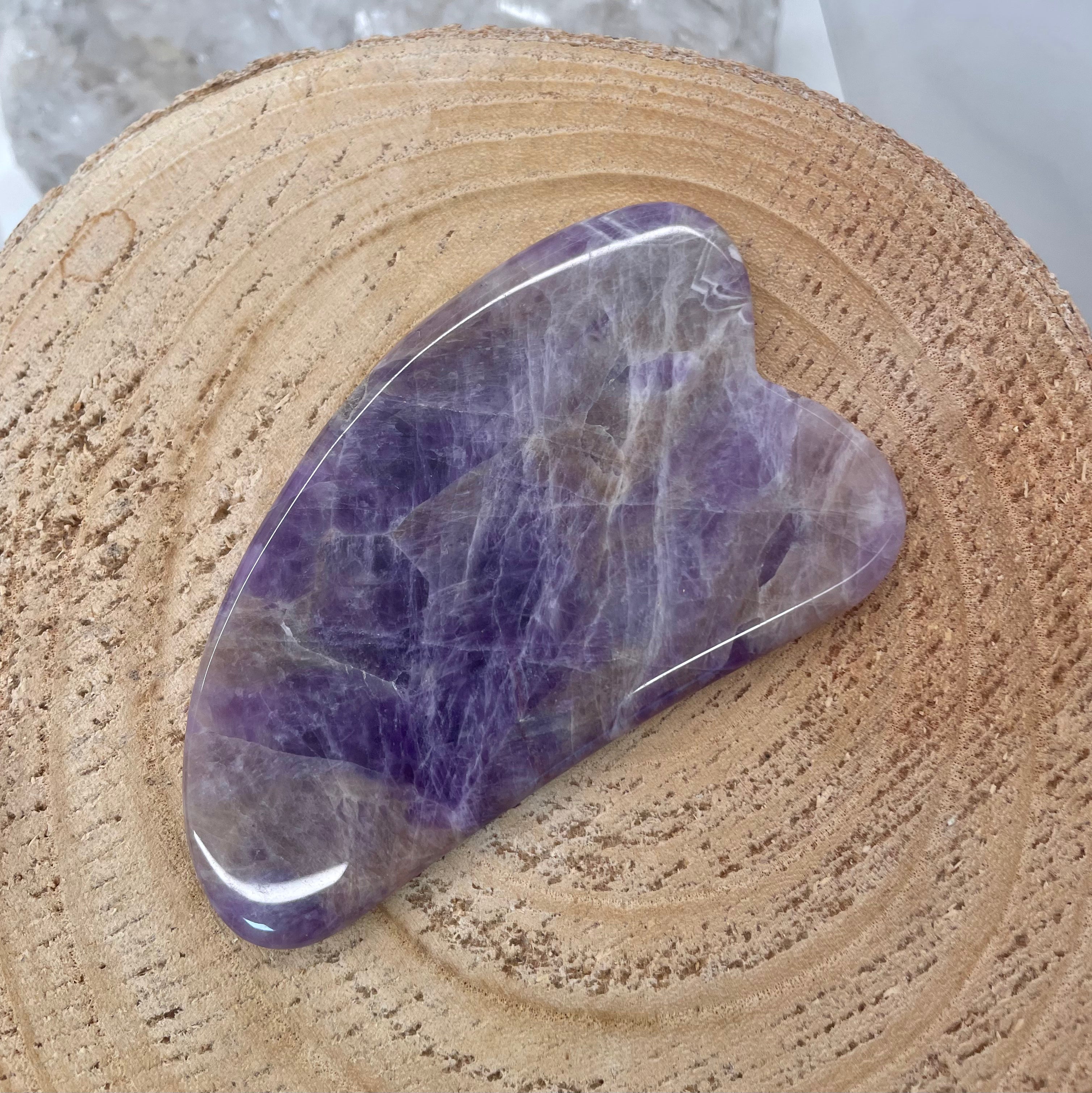 Amethyst Gua Sha