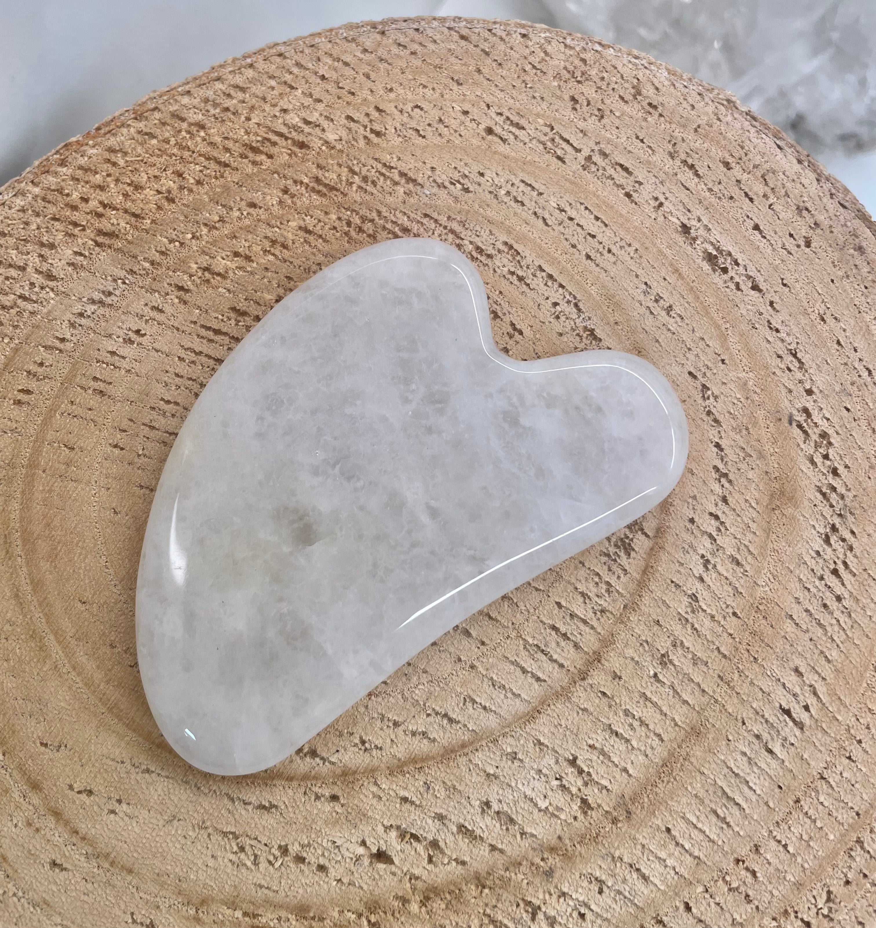 Clear Quartz Gua Sha